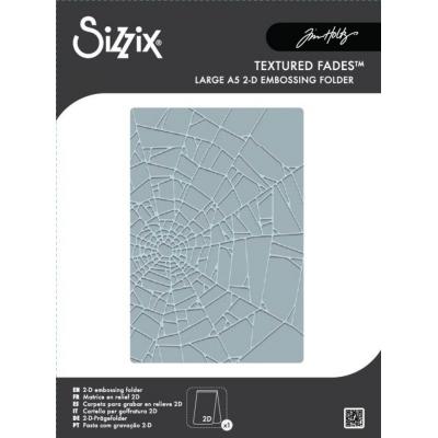 Sizzix Tim Holtz Embossing Folder - Cobweb
