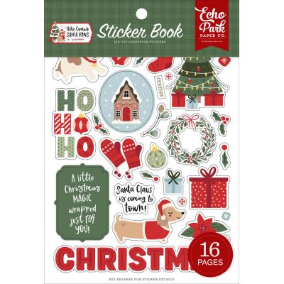 Echo Park Here Comes Santa Paws - Sticker Book