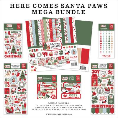 Echo Park Here Comes Santa Paws - Mega Bundle