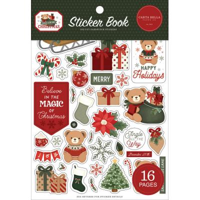 Carta Bella Have A Beary Christmas - Sticker Book