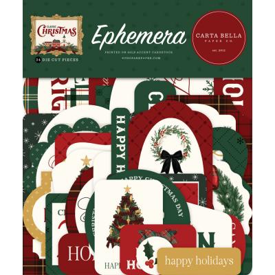 Carta Bella Classic Christmas - Ephemera
