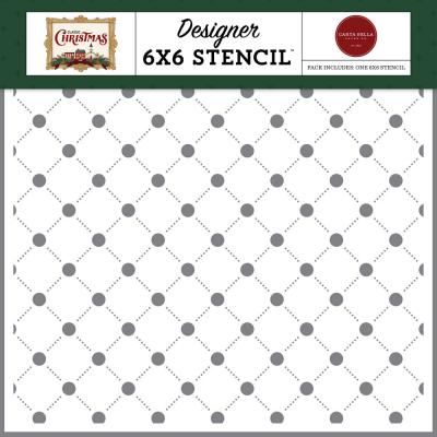 Carta Bella Classic Christmas - Holiday Lattice