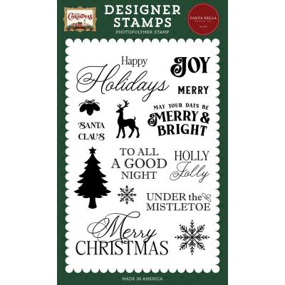 Carta Bella Classic Christmas - Christmas Sentiments