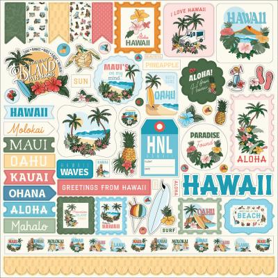 Carta Bella Hawaii - Element Sticker