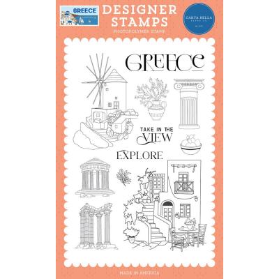 Carta Bella Greece - Stempel Greece