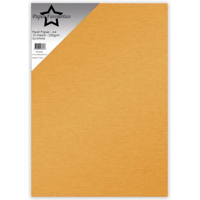 Paper Favourites Pearl Paper - Sunshine