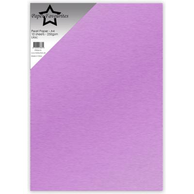 Paper Favourites Pearl Paper - Lilac