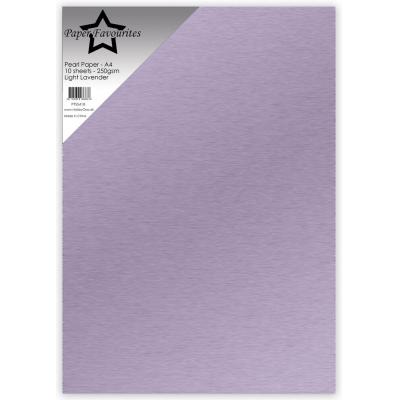 Paper Favourites Pearl Paper - Light Lavender