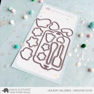 Mama Elephant Creative Cuts - Holiday Calories
