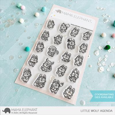 Mama Elephant Stempel - Little Wolf Agenda