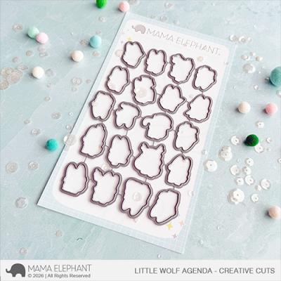 Mama Elephant Creative Cuts - Little Wolf Agenda