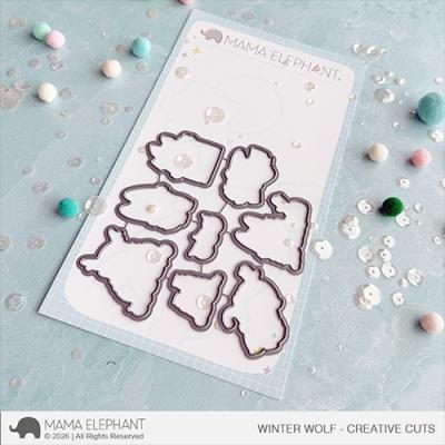 Mama Elephant Creative Cuts - Winter Wolf