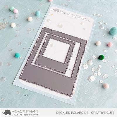 Mama Elephant Creative Cuts - Deckled Polaroids