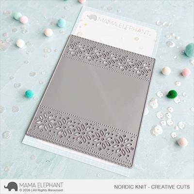 Mama Elephant Creative Cuts - Nordic Knit
