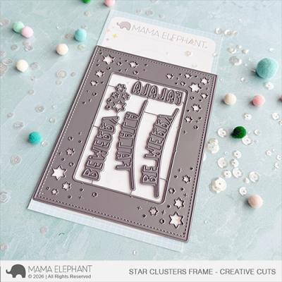 Mama Elephant Creative Cuts - Star Clusters Frame