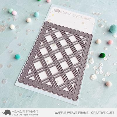 Mama Elephant Creative Cuts - Waffle Weave Frame