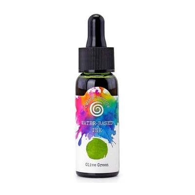 Katy Sue Designs Cosmic Shimmer Water-Based Ink - Olive Green