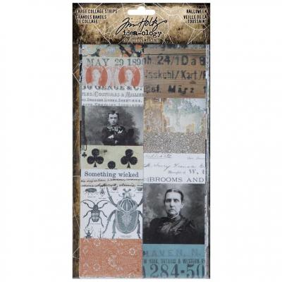 Idea-ology Tim Holtz Halloween - Collage Strips Large