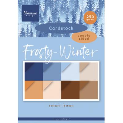 Marianne Design Frosty Winter Cardstock