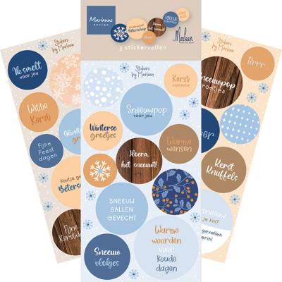 Marianne Design Sticker - Frosty Winter