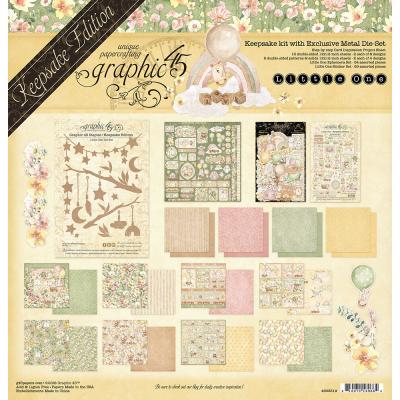 Graphic 45 Little One Keepsake Kit with Exclusive Metal Die-Set