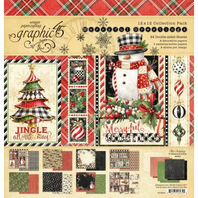 Graphic 45 Merry-ful Greetings - Collection Pack