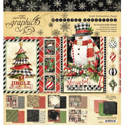 Graphic 45 Merry-ful Greetings - Collection Pack