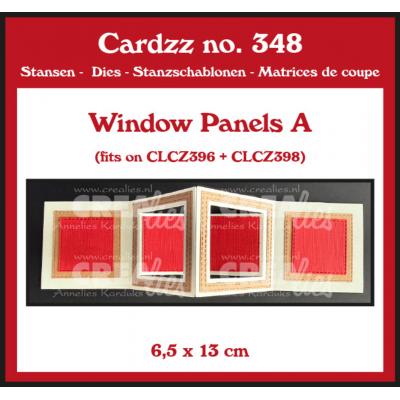 Crealies Cardzz Dies - Window Panels A