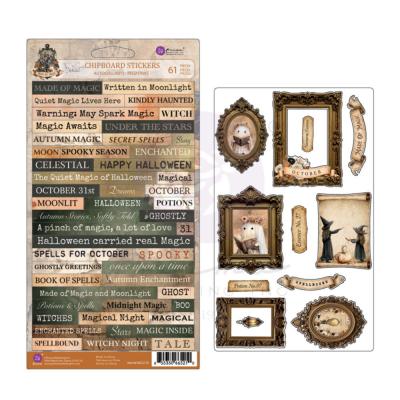 Prima Marketing Made Of Magic - Chipboard Stickers