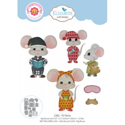 Elizabeth Craft Designs Snuggle Season Die - PJ Party