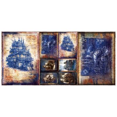 Prima Marketing Finnabair Decoupage Fiber - Steambound Visions