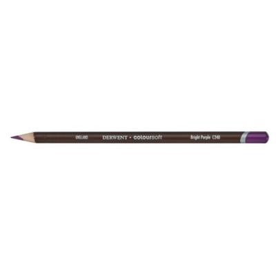 Derwent Coloursoft Pencil - 240 Bright Purple