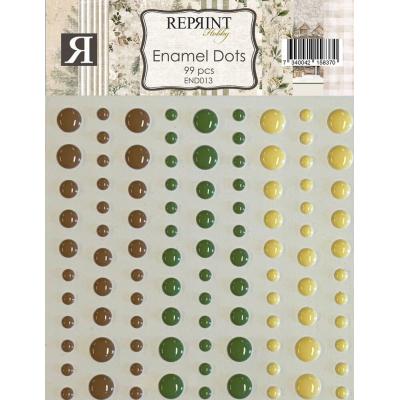 Reprint Cozy Christmas - Enamel Dots