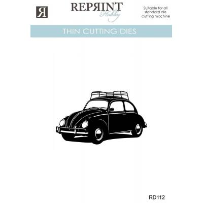 Reprint Cozy Christmas Thin Cutting Dies - Car