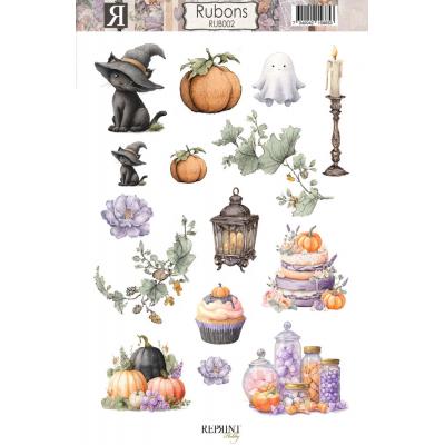 Reprint Enchanted Halloween - Rub-Ons