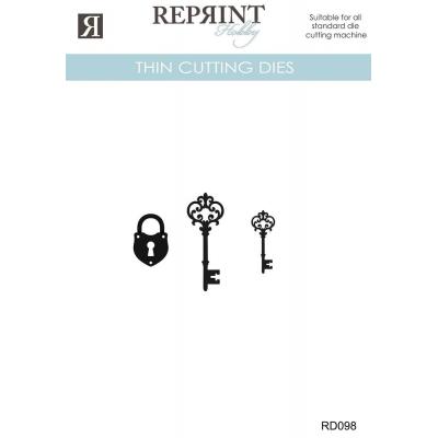 Reprint Hidden Magic Thin Cutting Dies - Lock'n Keys