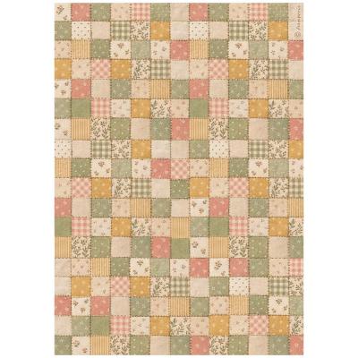 Stamperia Cozy Family Rice Paper - Fabric