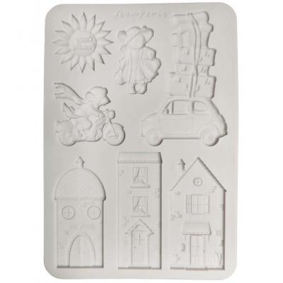 Stamperia Cozy Family Silicon Mould - Birds