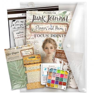 Stamperia Flowers And Poems - Art Journaling Selection