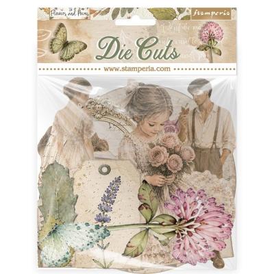 Stamperia Flowers And Poems - Die Cuts
