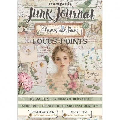 Stamperia Flowers And Poems - Junk Journal Focus Points