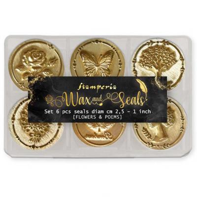 Stamperia Flowers And Poems Wax And Seals