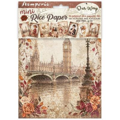 Stamperia Our Way -Mini Rice Paper Selection