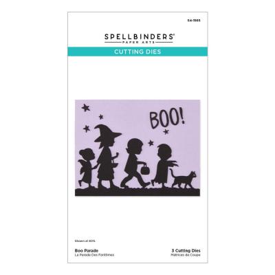 Spellbinders Midnight Mischief Etched Dies - Boo Parade