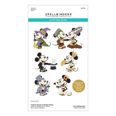 Spellbinders Classic Mouse Costume Party Etched Dies