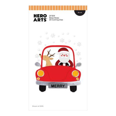 Hero Arts Whimsical Wheels Die Set - Beep Beep
