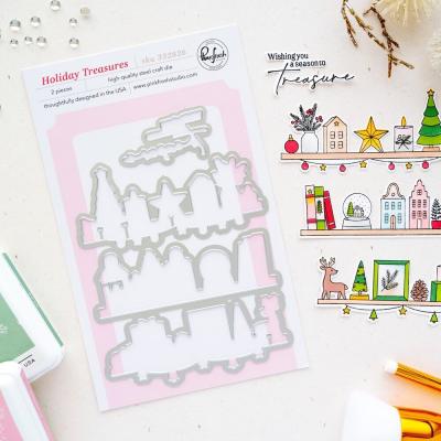 Pinkfresh Studio Season Of Wonder Die - Holiday Treasures