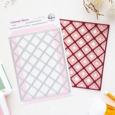 Pinkfresh Studio Season Of Wonder Coverplate Die - Celestial Weave