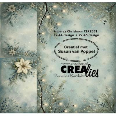 Crealies Paperzz Designpapier -  Christmas G
