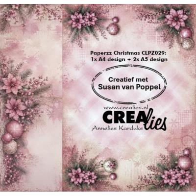 Crealies Paperzz Designpapier -  Christmas E